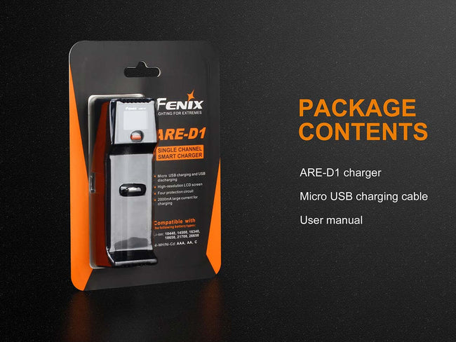 Fenix ARE-D1 batterijlader