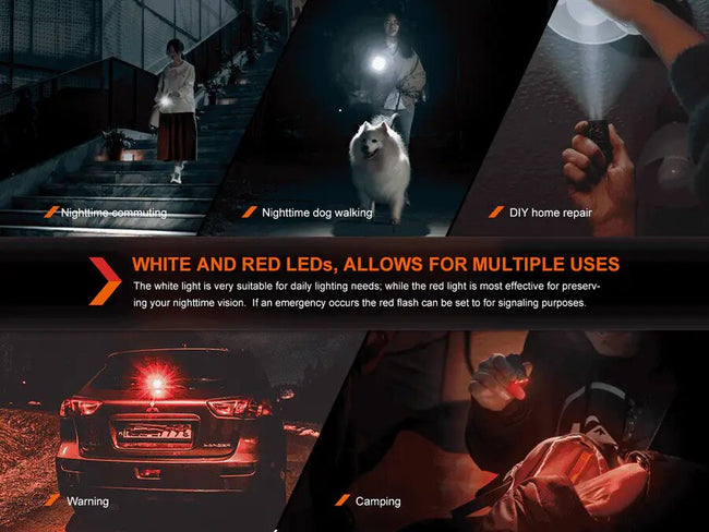 Fenix E03R V2.0 Keychain Flashlight