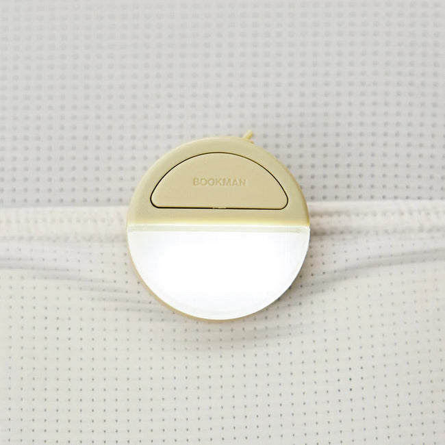 Bookman Eclipse USB rechargeable WHITE/RED light clip