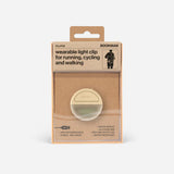 Bookman Eclipse USB rechargeable WHITE/RED light clip