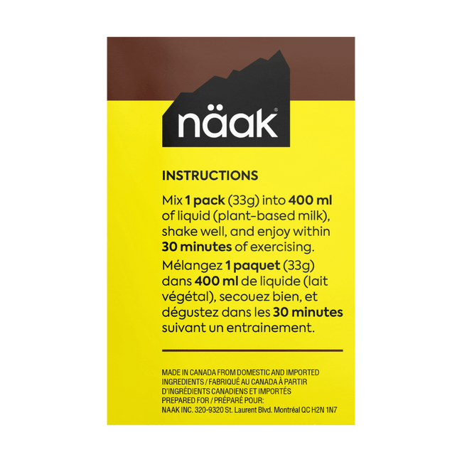 Näak ULTRA RECOVERY™ Chocolate Protein Powder (500g)