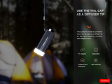 Fenix E-SPARK Keychain Flashlight & Emergency Power Bank