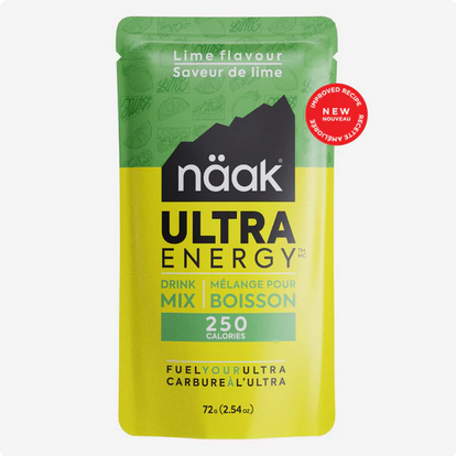 Näak's Lime Ultra Energy™ serving packets-drankmix - 6 X 72gr