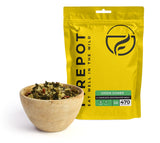 FIREPOT VEGAN Green Gumbo regular/XL servings (110gr/470Kcal of 165gr/700Kcal)