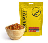 FIREPOT VEGAN Smoky Tomato Paella regular/XL servings (135gr/435Kcal of 200gr/645Kcal)