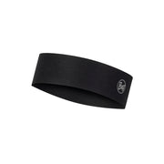 BUFF® Coolnet UV® Slim Headband R-SOLID BLACK - Hoofdband