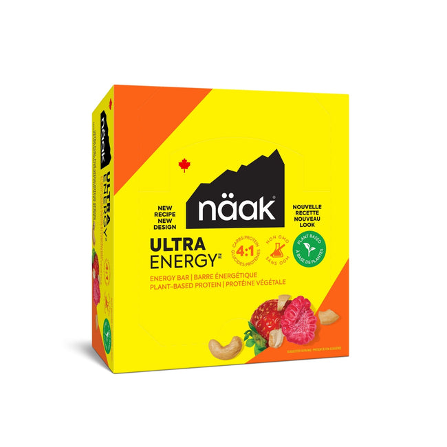 Näak Ultra Energy Bar Berries and Nuts (12 x 50g)